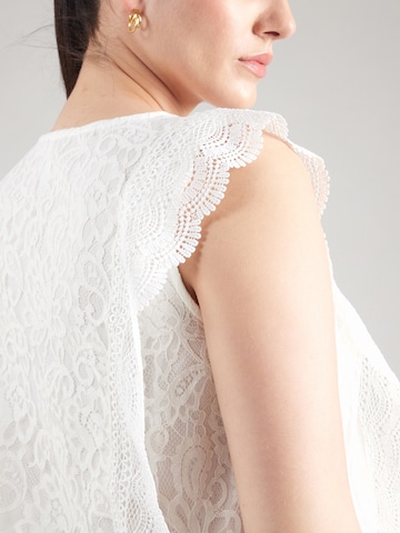 ONLY Carmakoma - Blusa 'CARKARO' en blanco