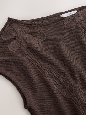 Next Bluse i brun
