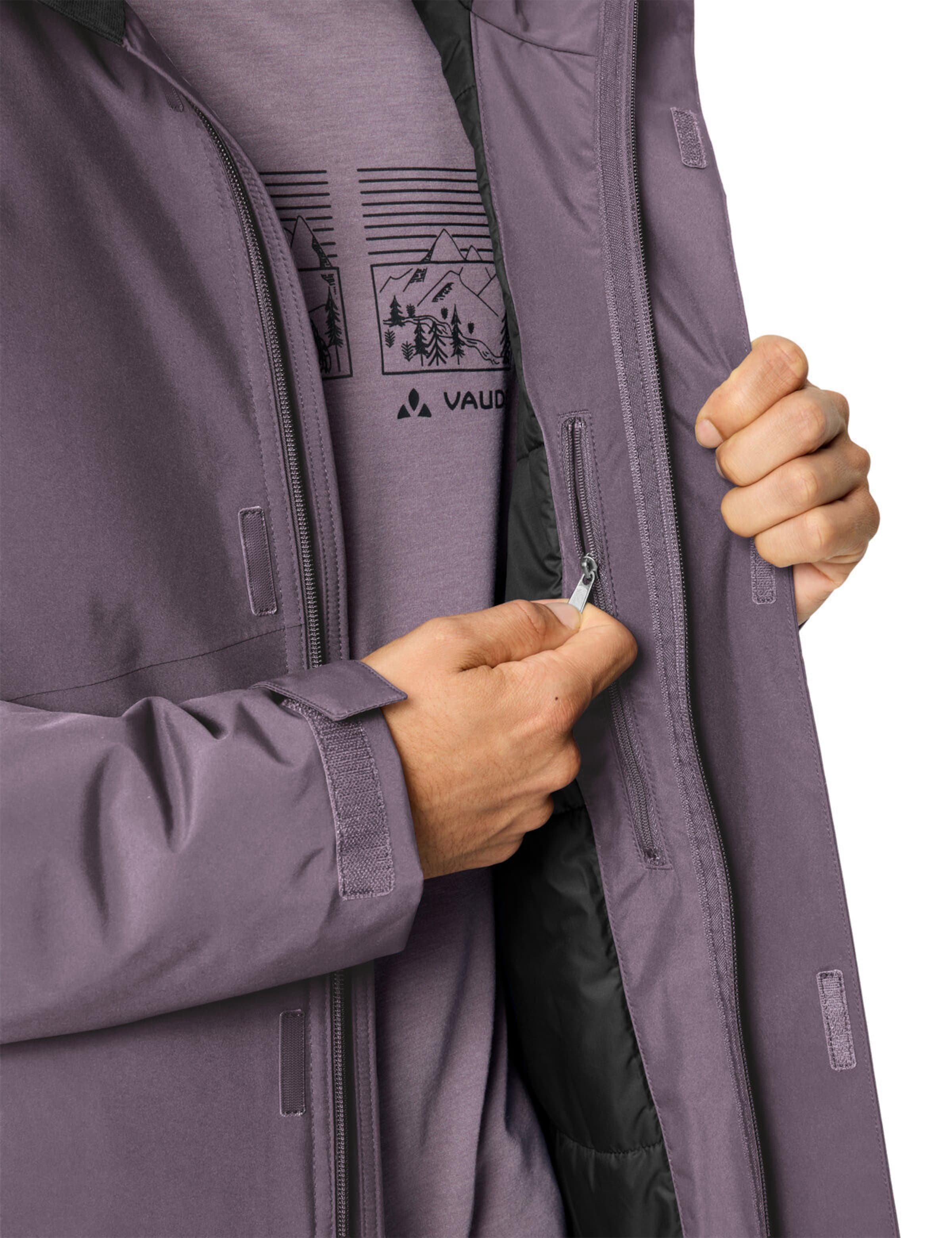 VAUDE Outdoorjas 'Rosemoor' in Lila