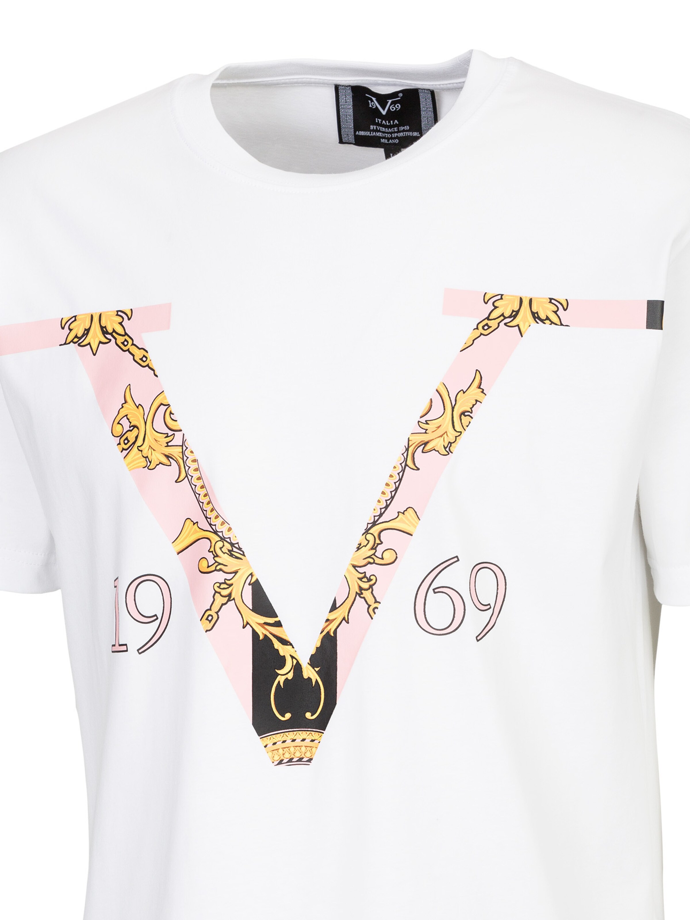 19V69 ITALIA Shirt 'Kiano' in Weiß