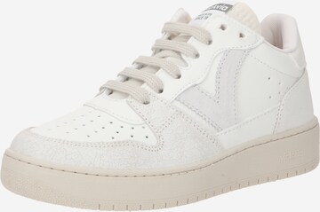 VICTORIA Platform trainers 'MADRID' in White: front