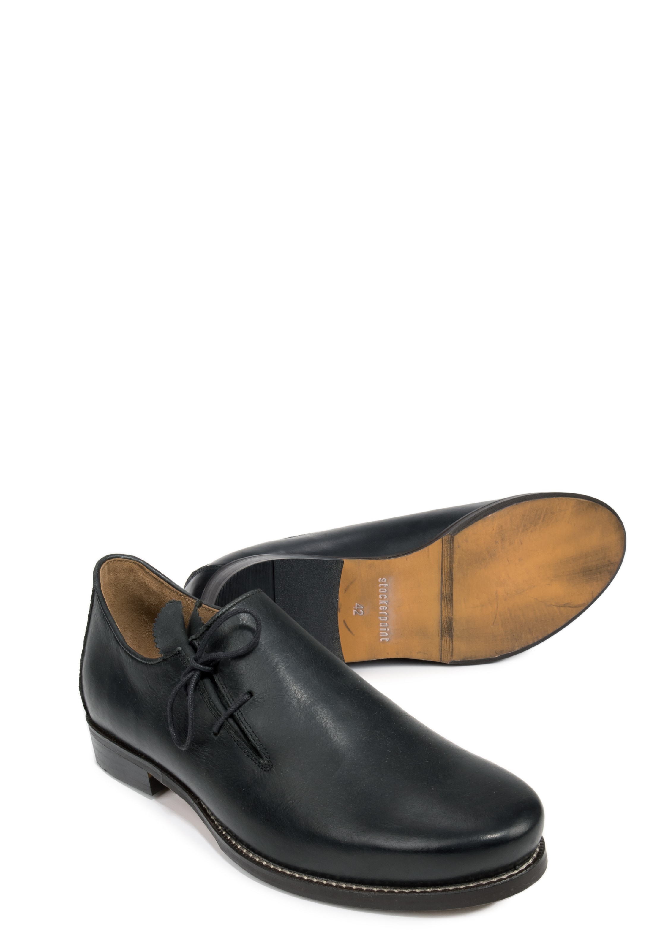 STOCKERPOINT Trachtenschuh 'Watson' in Schwarz