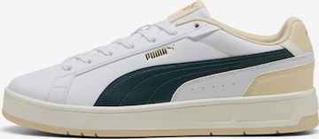Baskets basses 'Court' PUMA en blanc : devant