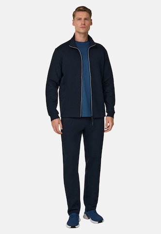 Boggi Milano Sweatvest 'B Tech' in Blauw