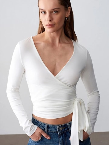 Dilvin Shirt 'Blusen' in White