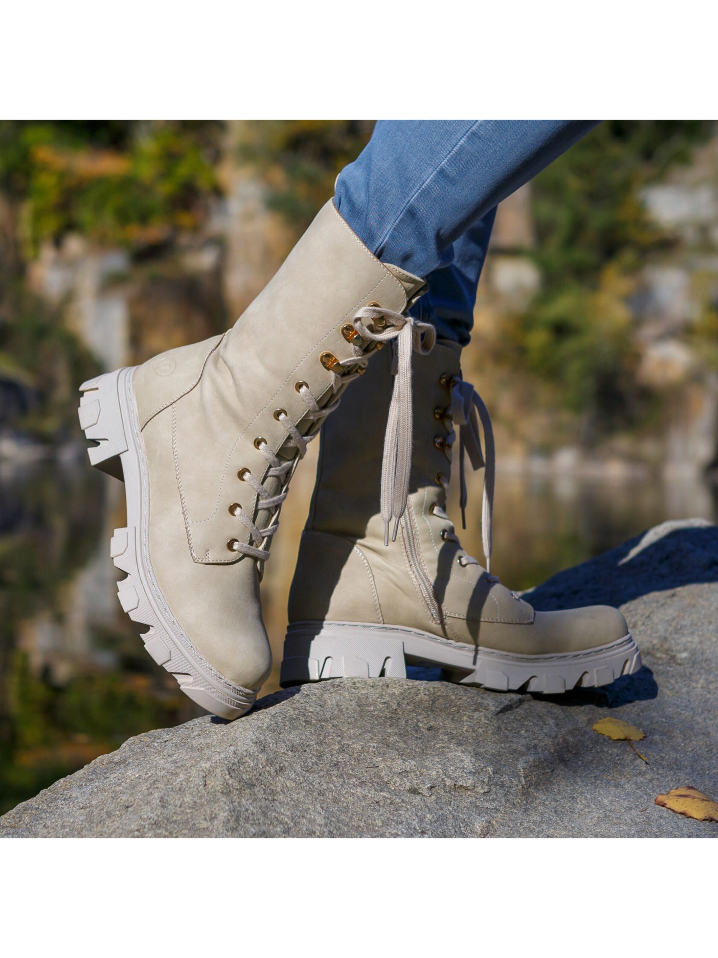 Palado Boots 'Palado Gavdos'‌‌‌‌‌‌‌‌ in Beige