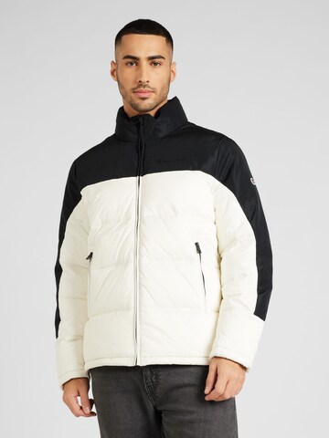 Champion Authentic Athletic Apparel Between-season jacket in White: front