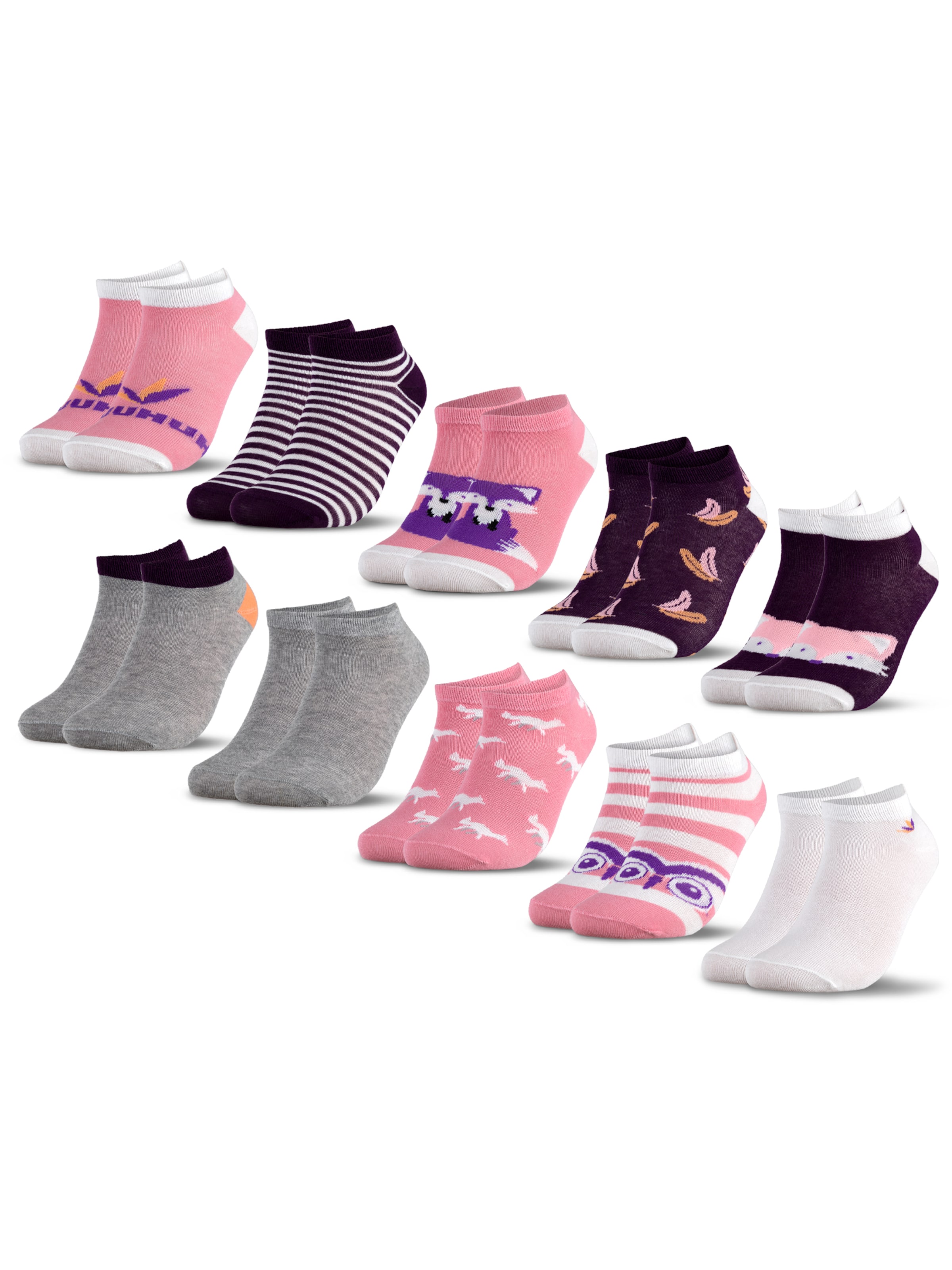 Occulto Socken 'Motivo'‌‌‌‌‌ in Pink: Vorderseite