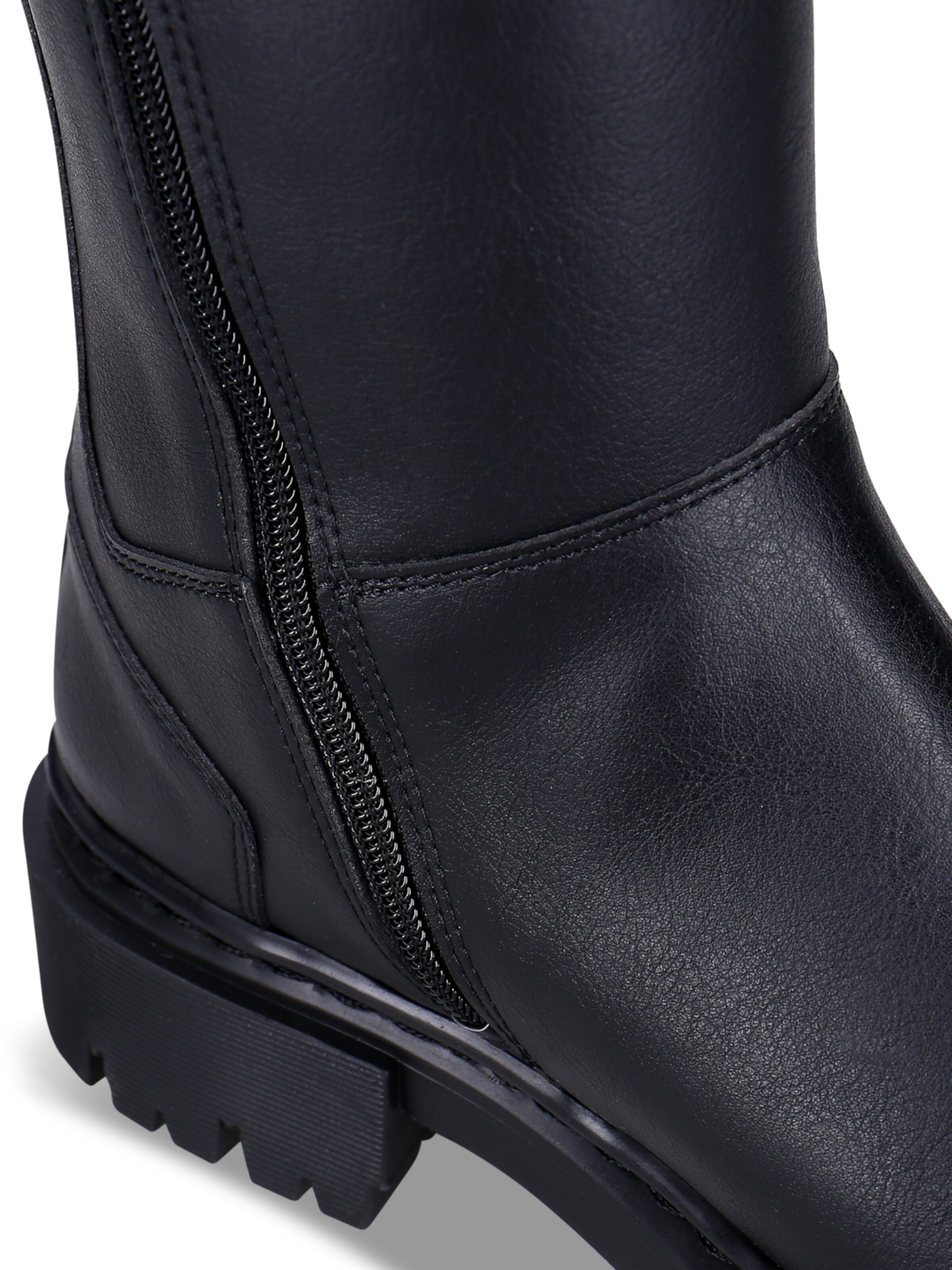 nae Vegan Shoes Laarzen 'Aurora B' in Zwart