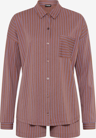Shorty LSCN by LASCANA en marron : devant