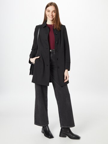 VERO MODA Between-Seasons Coat 'ODETTE MAGNOLIA' in Black