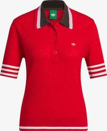 ADIDAS PERFORMANCE Sporttrui 'Originals Knit' in Rood: voorkant