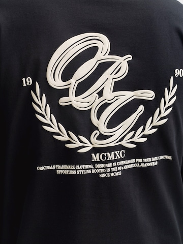 Maglietta 'JORFREDERIKSBERG' di JACK & JONES in nero