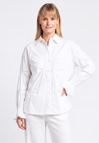 Chemisier usha WHITE LABEL en blanc : devant