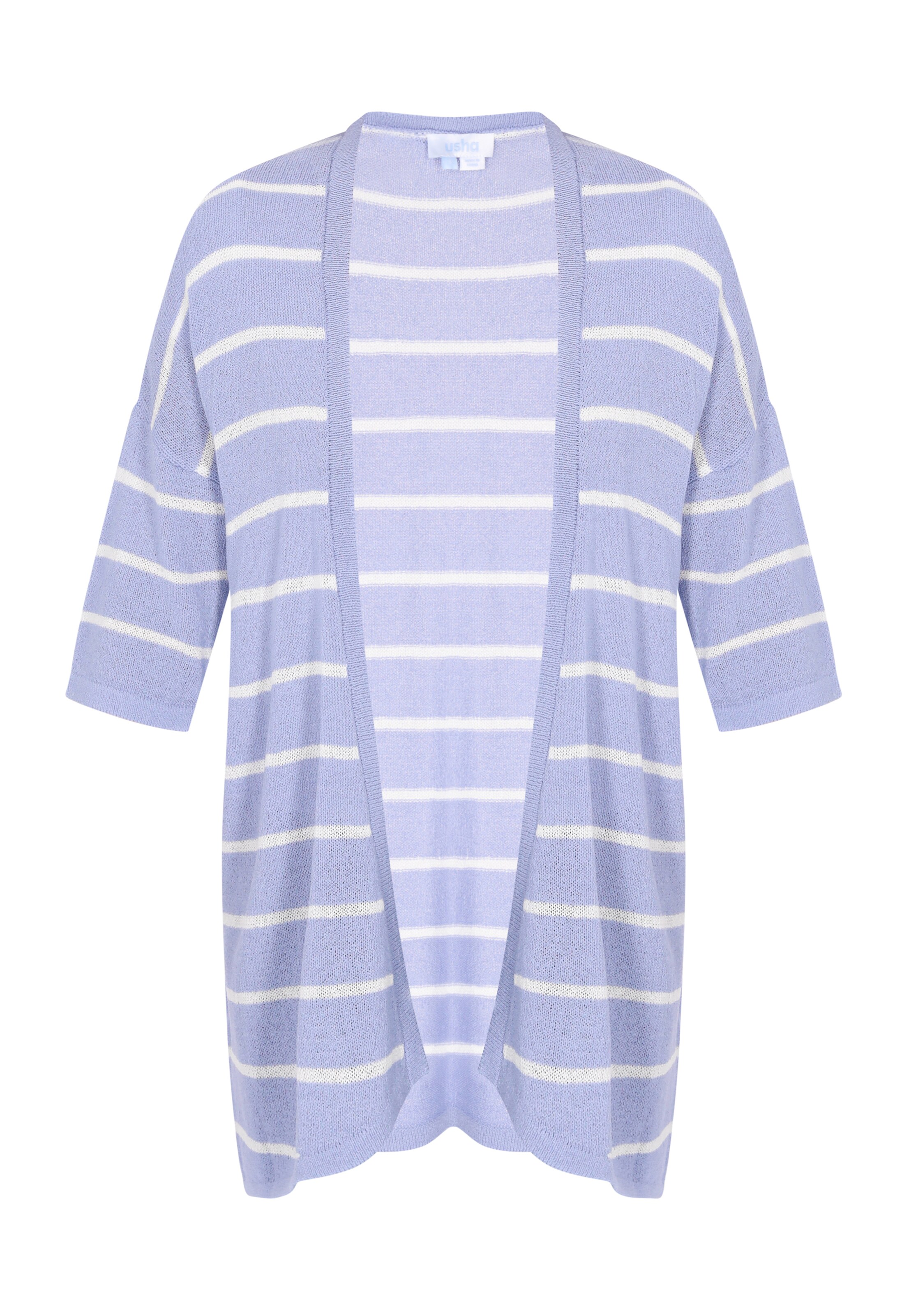 usha BLUE LABEL Strickjacke in Lila: Vorderseite