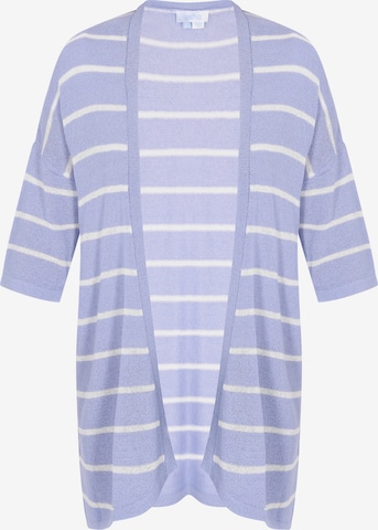 usha BLUE LABELKardigan - ljubičasta boja: prednji dio