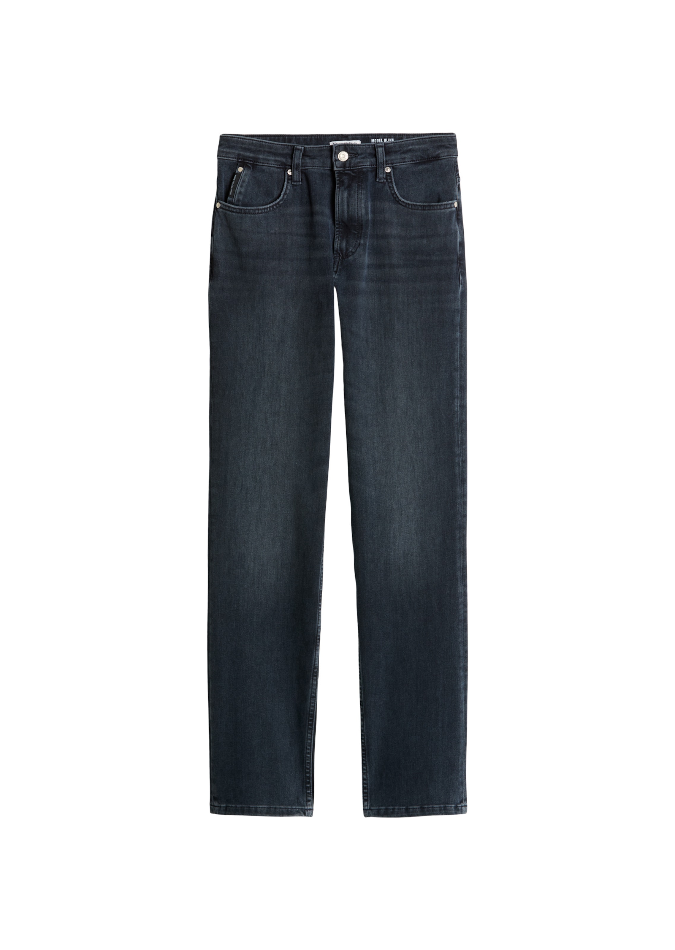 Marc O'Polo DENIM Regular Jeans in Blauw: voorkant