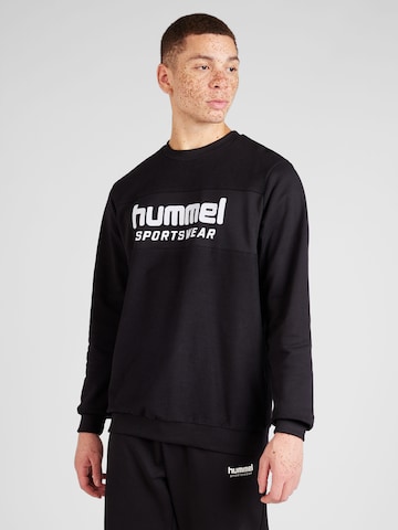 Hummel Sweatshirt 'LGC KYLE' in Schwarz: Vorderseite