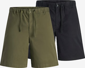 Pantalon chino 'JPSTJaiden' JACK & JONES en vert : devant
