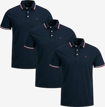 JACK & JONES Shirt 'Paulos - Slim Fit' in Blauw: voorkant