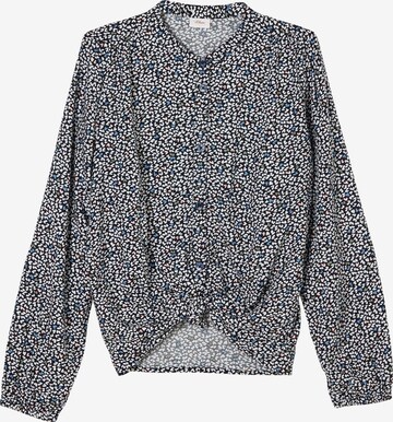 s.Oliver Blouse in Blauw: voorkant