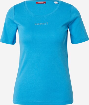 ESPRIT Shirt in Blauw: voorkant