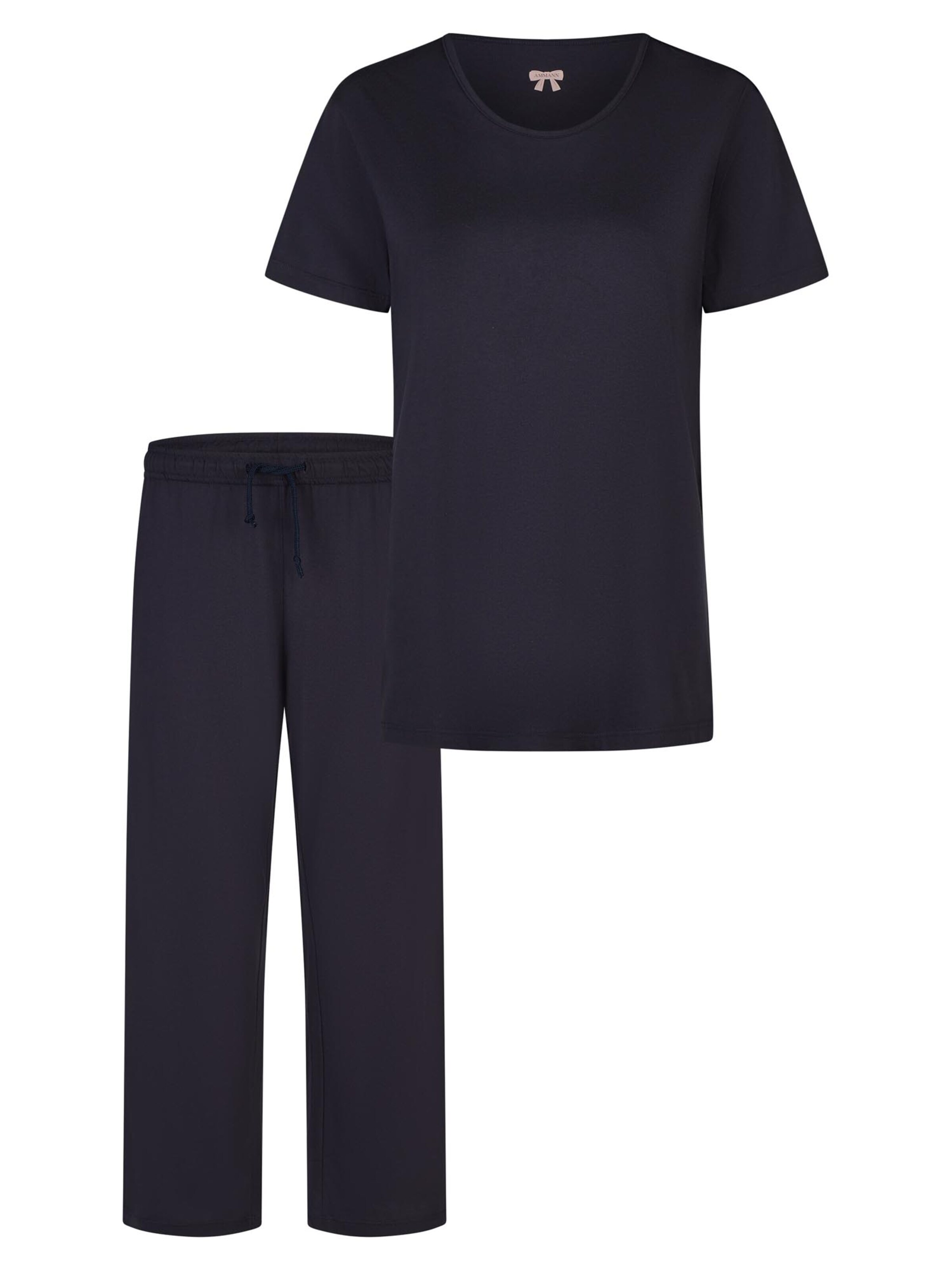 Ammann Pyjama 'Mix & Match'‌‌‌‌‌‌‌‌‌ in Blau: Vorderseite