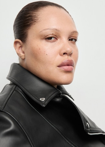 Veste mi-saison 'Liz' MANGO en noir