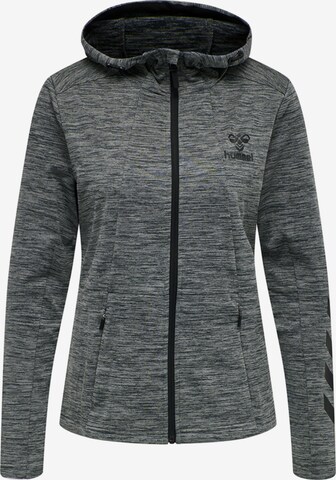 Hummel Sportsweatjacke in Grau: predná strana