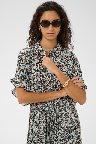 SOAKED IN LUXURY Kjole 'Naya' i brun