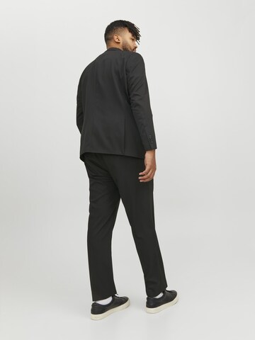 Jack & Jones Plus - regular Pantalón de pinzas 'Franco' en negro