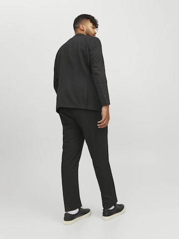 Regular Pantalon à plis 'Franco' Jack & Jones Plus en noir