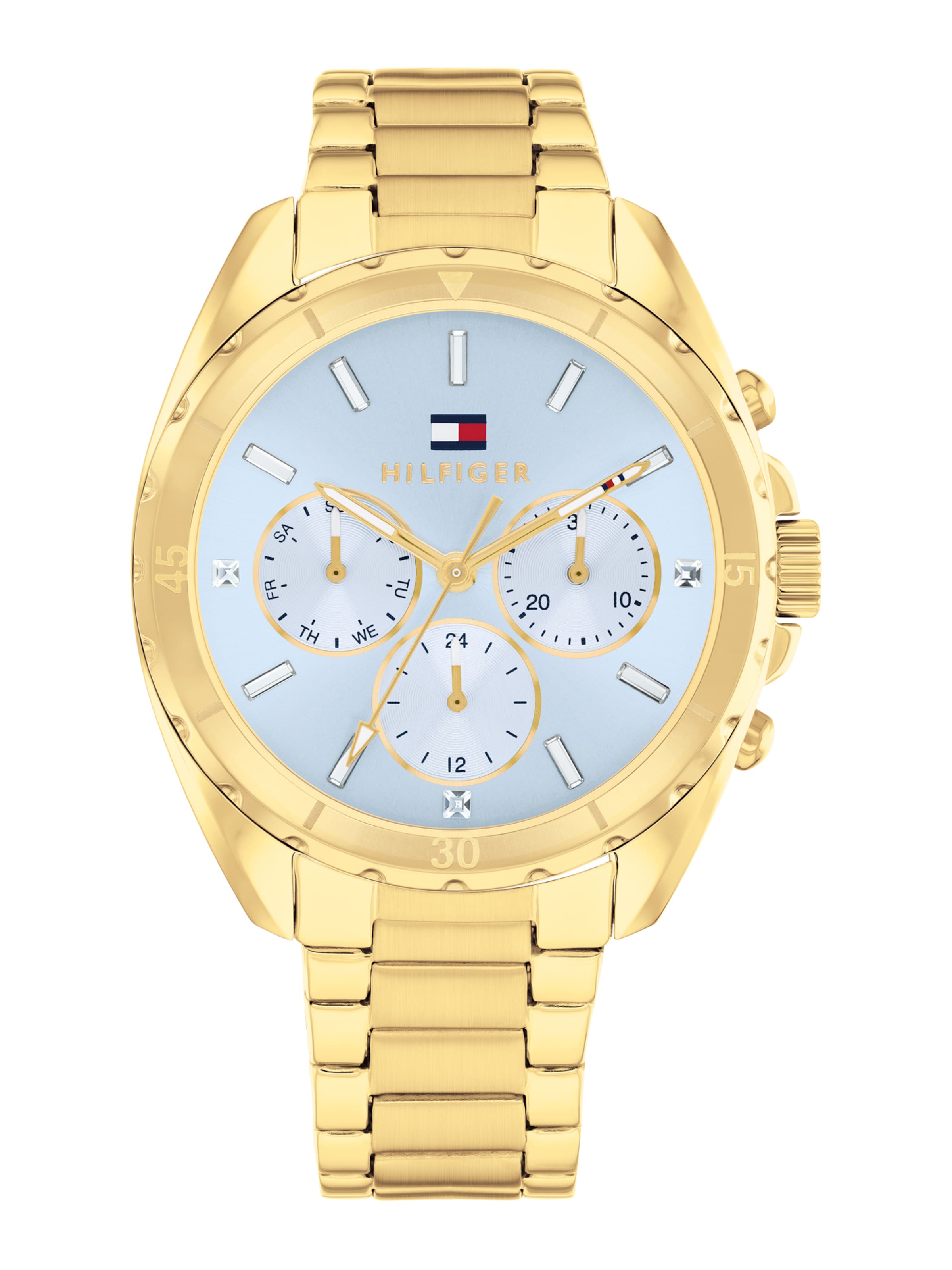 TOMMY HILFIGER Analogové hodinky 'MELLIE' – zlatá