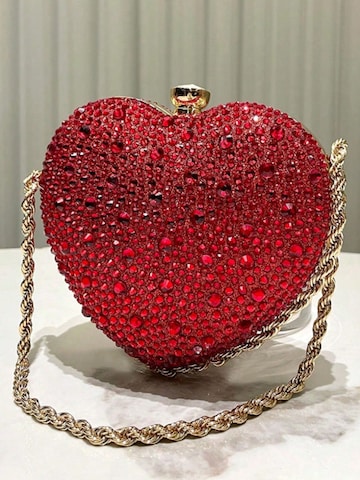 Tomshop24-7 Clutch 'Herz' in Red