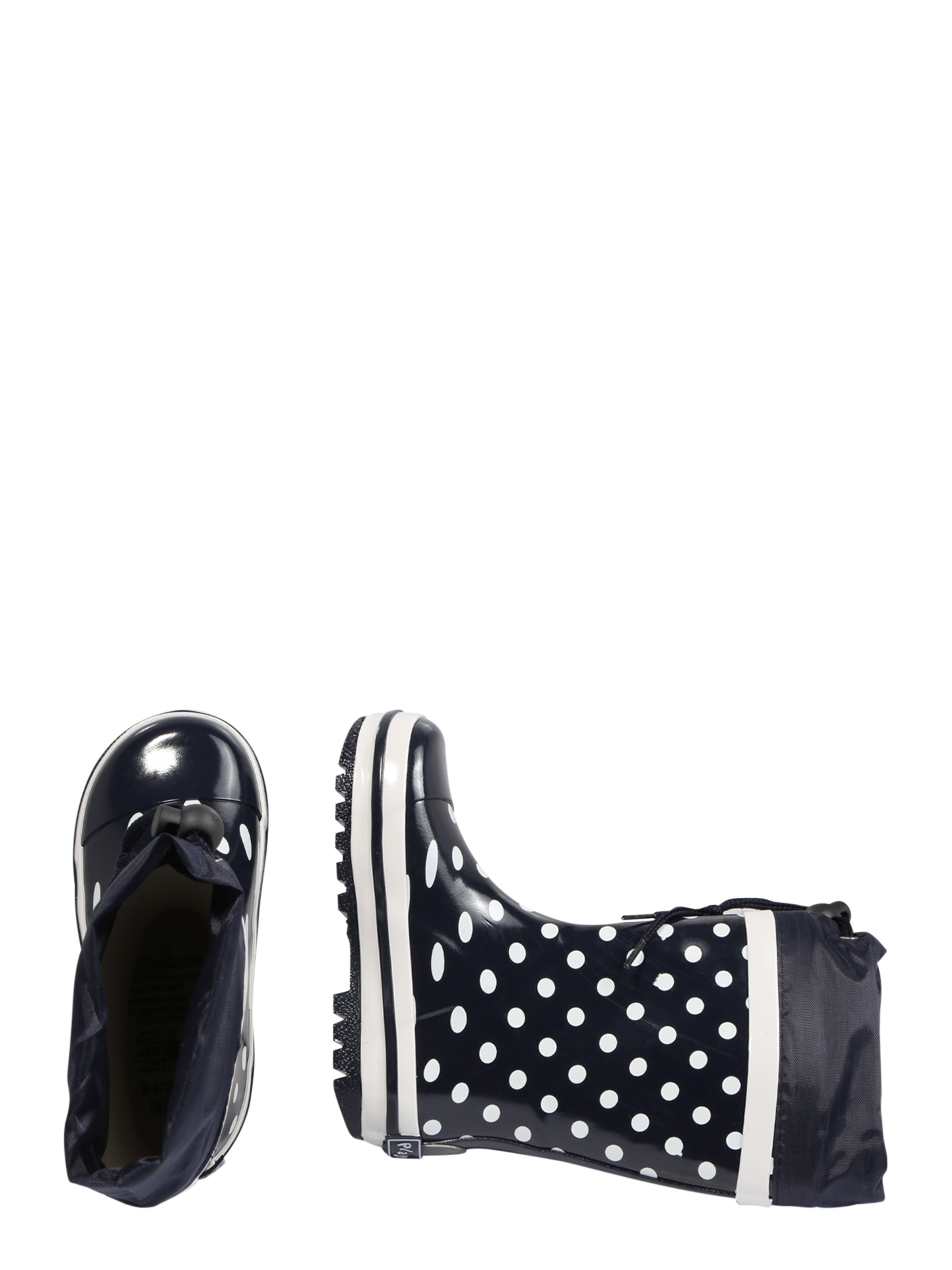 PLAYSHOES Rubber boot in Blue