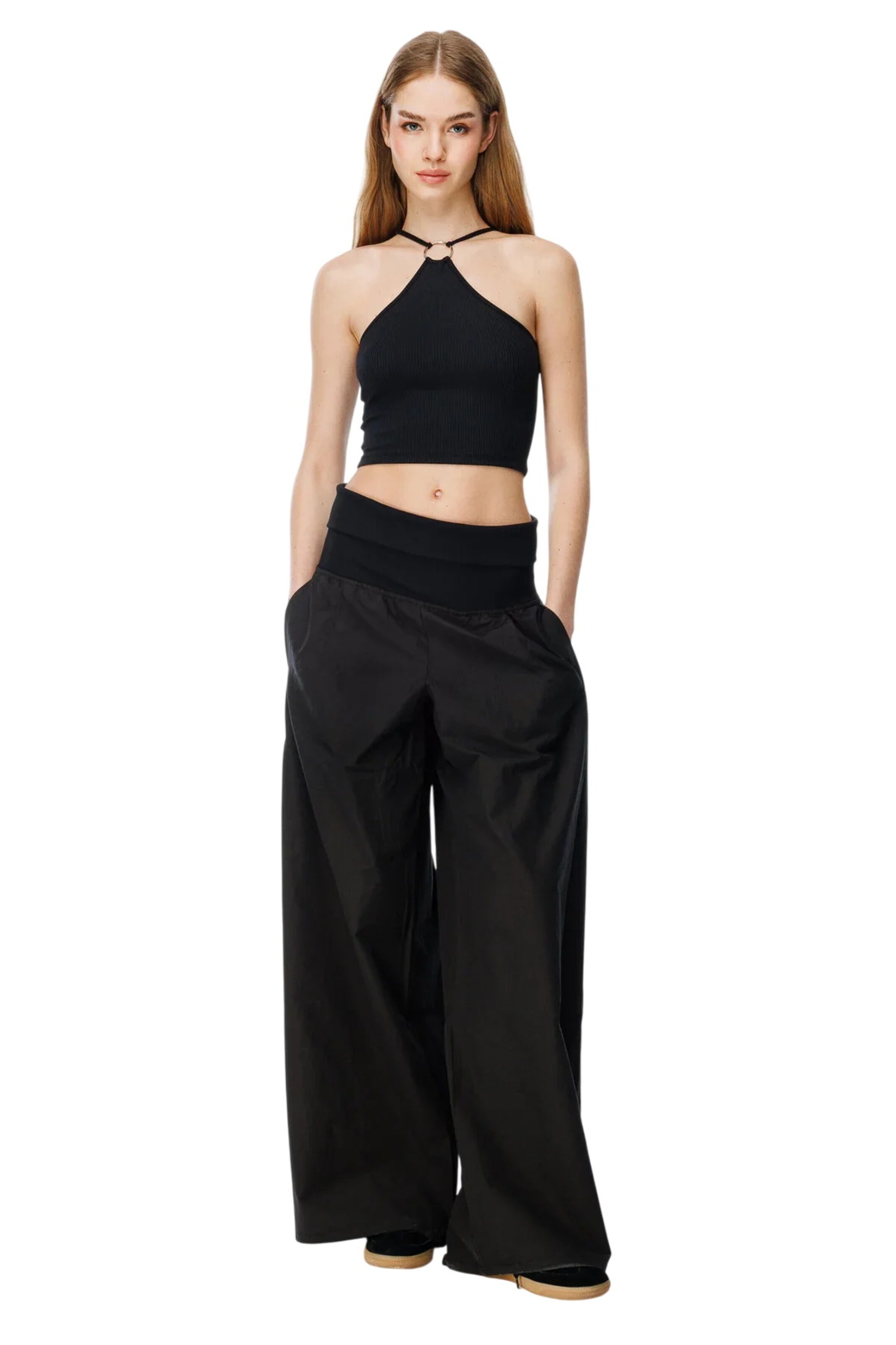 Alexa Dash Blouse in Black