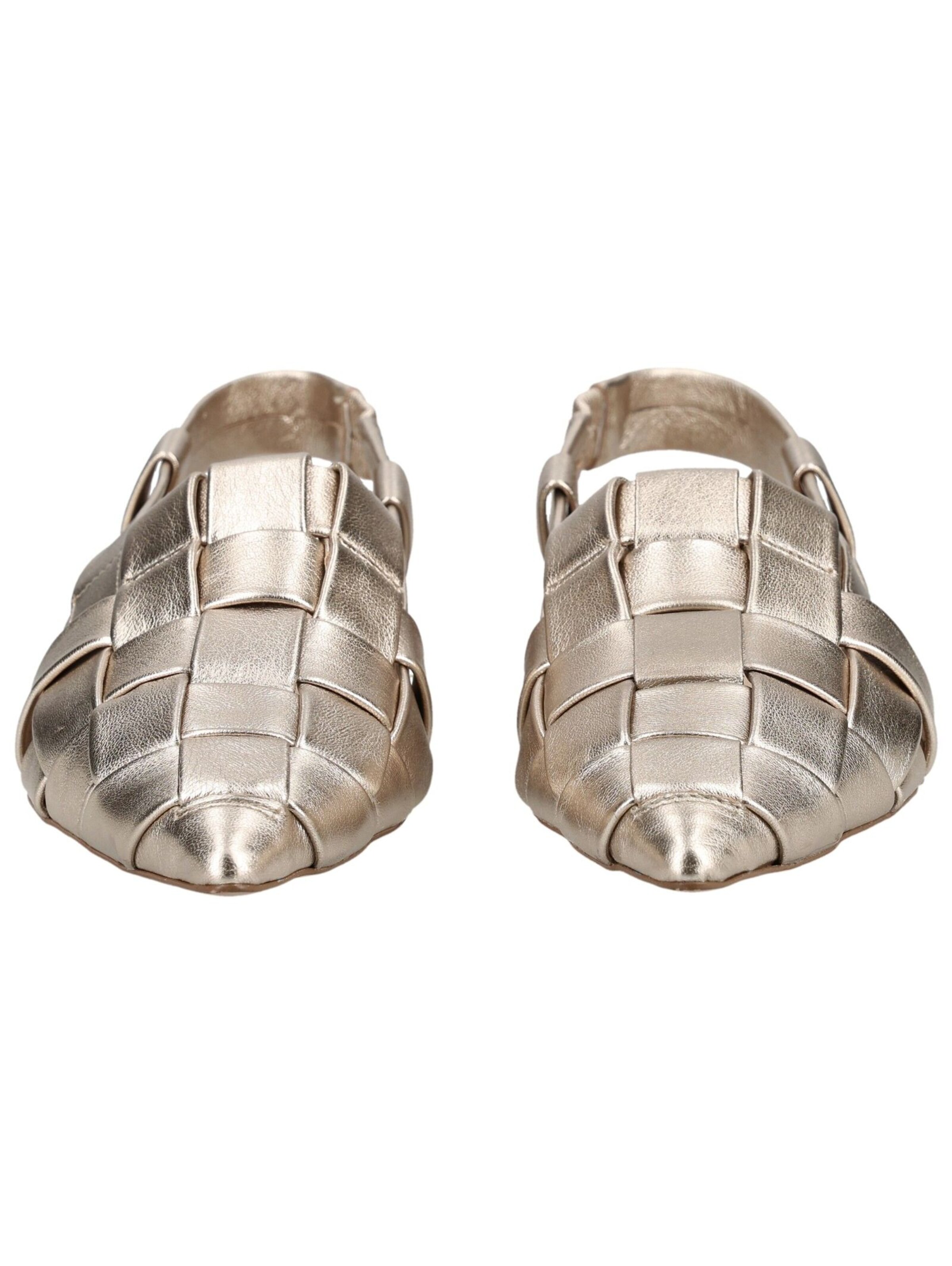 Högl Ballerina met riempjes in Brons