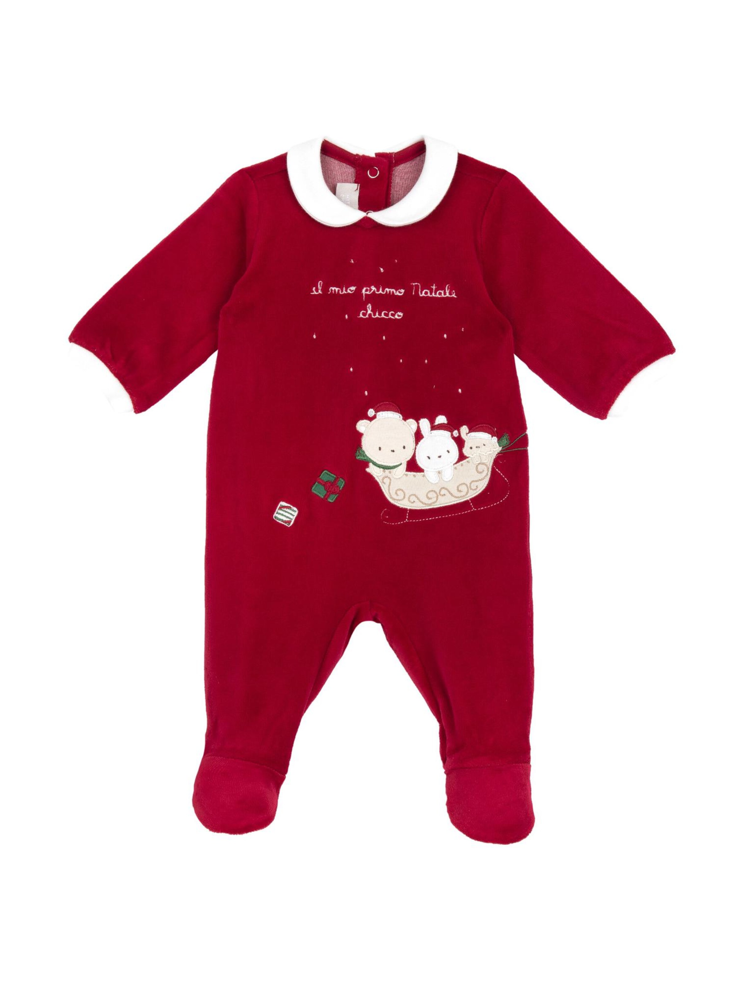 Chicco Πιτζάμα σε κόκκινο: μπροστά