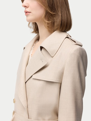 GOBI Cashmere Tussenmantel 'Women's Double Breasted Cashmere Trench Coat' in Beige