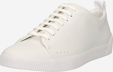 Sneaker low 'Zero Tenn' de la HUGO pe alb: față