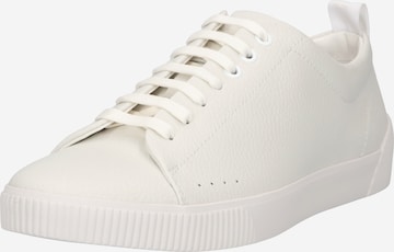 HUGO Red Sneakers 'Zero Tenn' in White: front