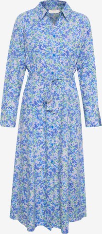 Cream Shirt dress 'Vimma' in Blue: front