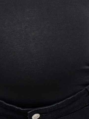 Wide Leg Jean 'OLMSnow' Only Maternity en noir
