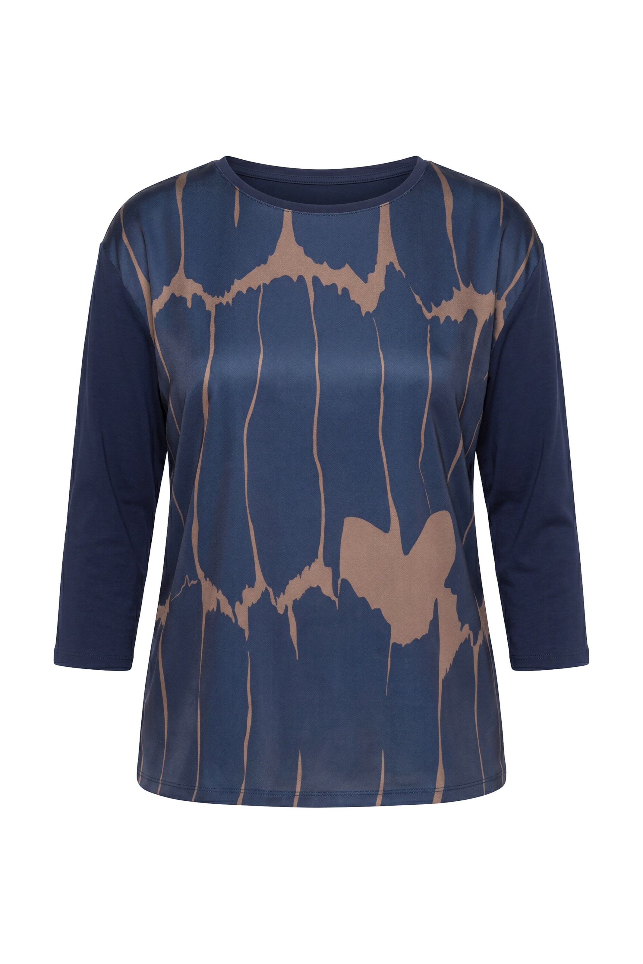 Ulla Popken Shirt in Blauw: voorkant