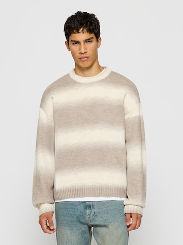 Burocs Sweater in Grey: front