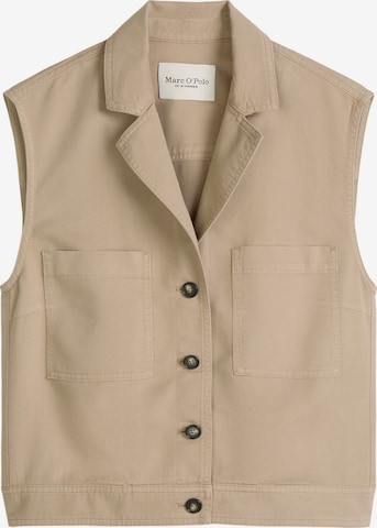 Marc O'Polo Vest in Brown: front