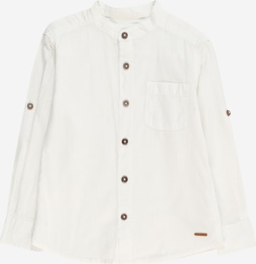 STACCATO Regular fit Button Up Shirt in White: front