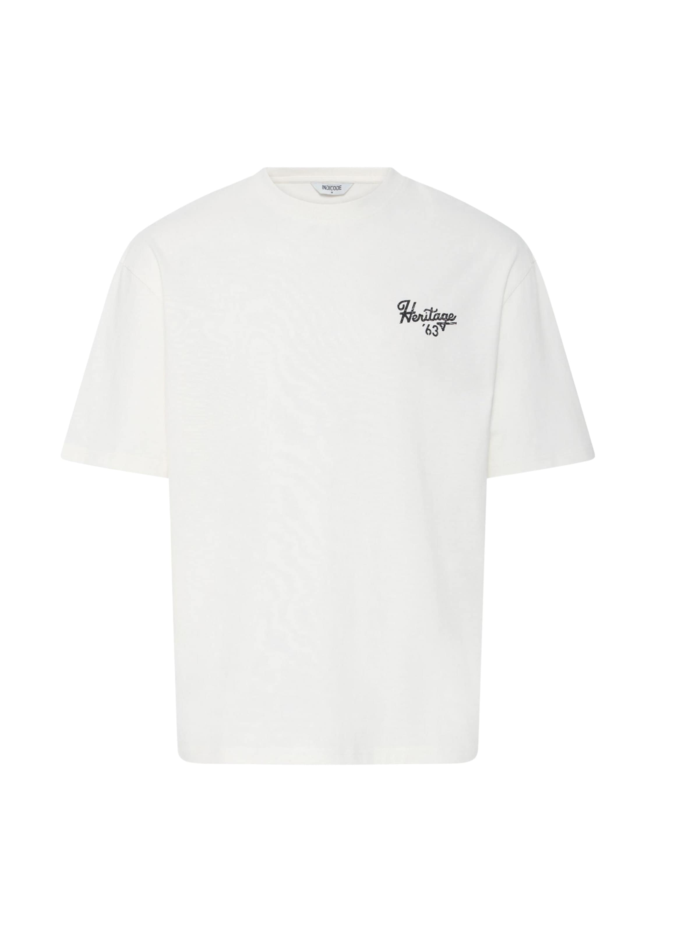 Maglietta ' IDBrybell ' di INDICODE JEANS in beige: frontale