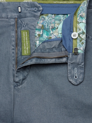 Regular Pantalon à pince Meyer Hosen en bleu
