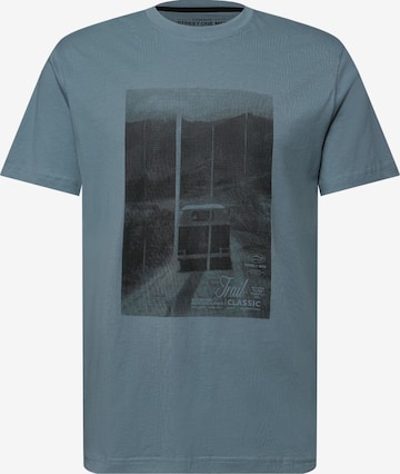 Street One MEN Shirt in Blue: front
